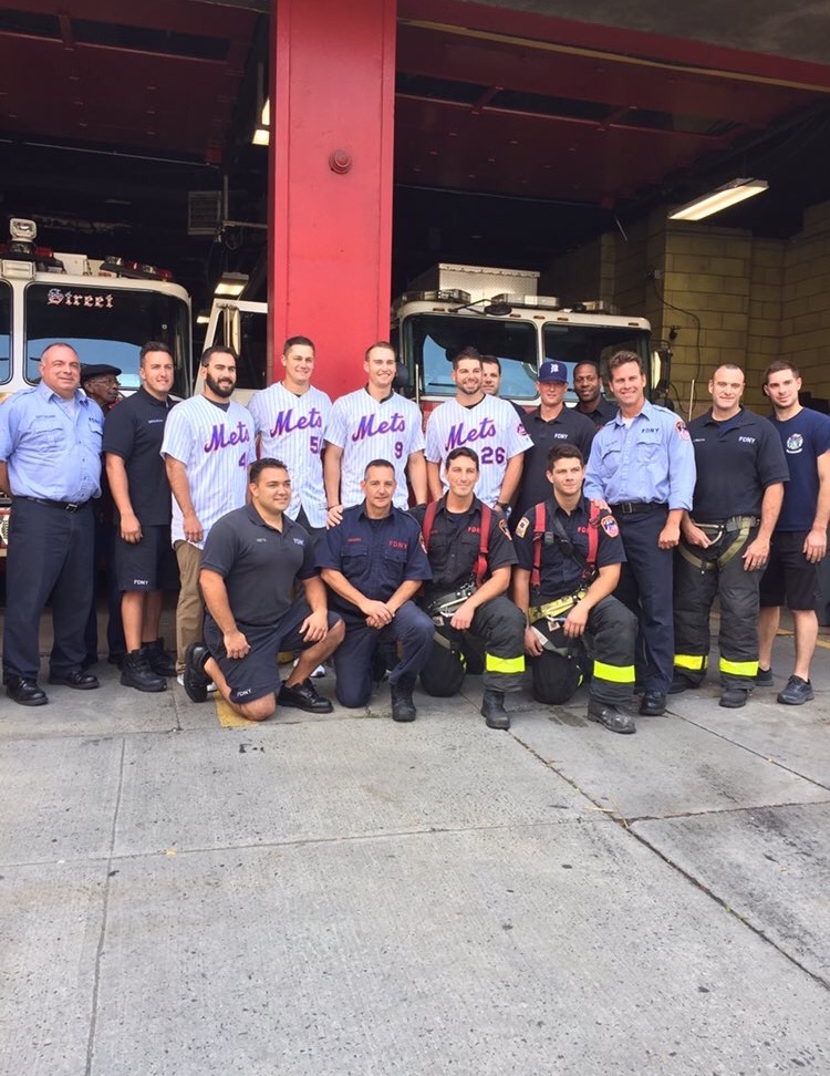 Mets and Brooklyn firefighters