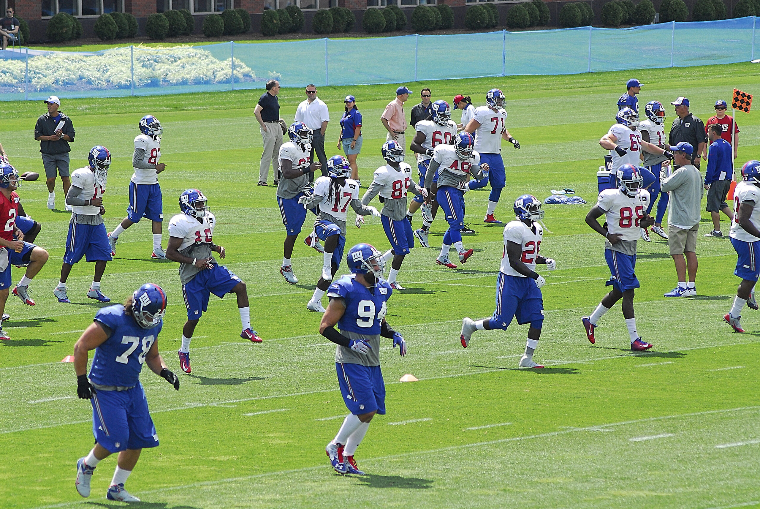 2015 New York Giants Training Camp